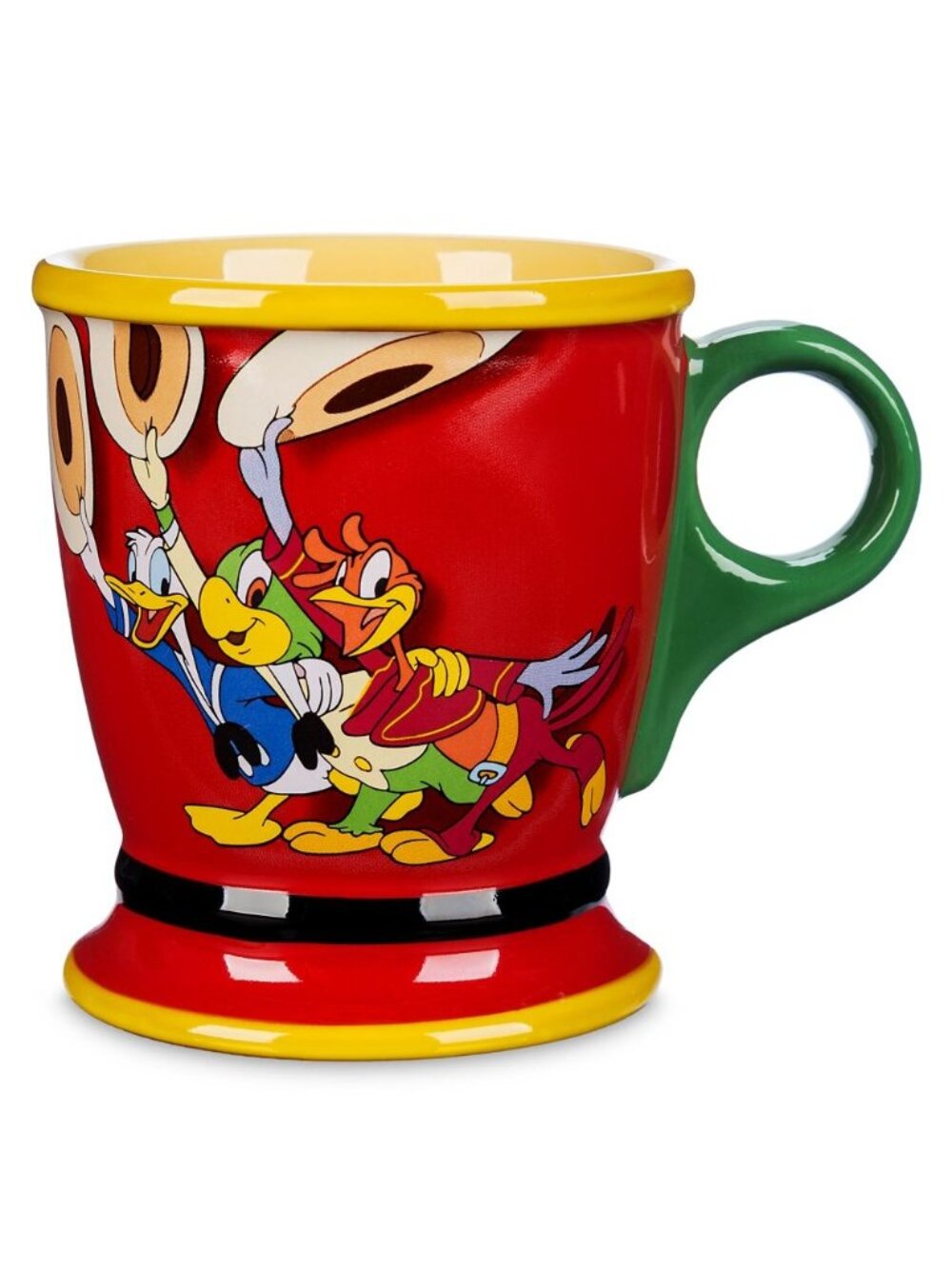 Disney Parks Walt Disney's Three Caballeros Donald Duck Jose Panchito Coffee Mug